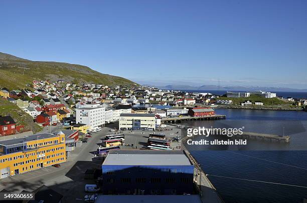 Honningsvag, Insel Magerøya am Nordkapp in Norwegen