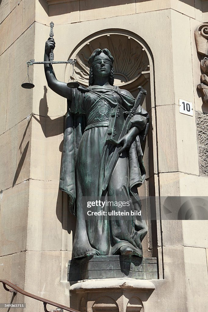 Justitia, Lady Justice, personification of justice