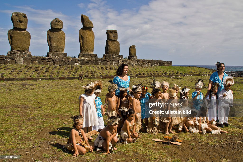 Rapa Nui Schulklasse