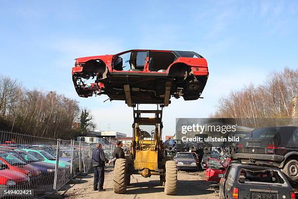 Germany, Essen: scap yard Franz Maag