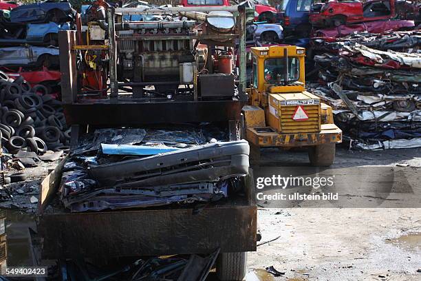 Germany, Essen: scap yard Franz Maag