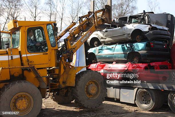 Germany, Essen: scap yard Franz Maag