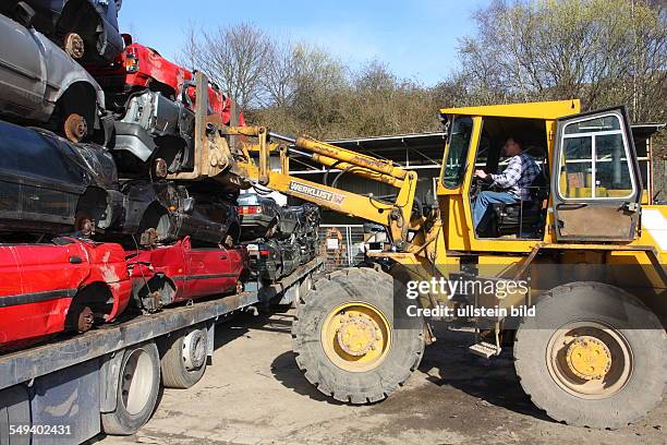 Germany, Essen: scap yard Franz Maag