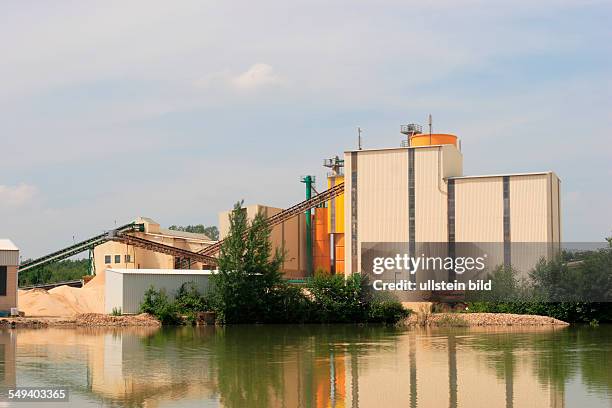 Germany, Dorsten Mininig of sand of the company Euroquarz.