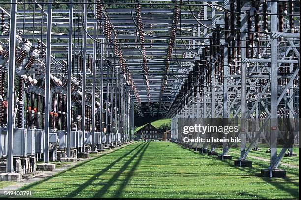 Switerland, Innertkirchen, electric power station Oberhasli