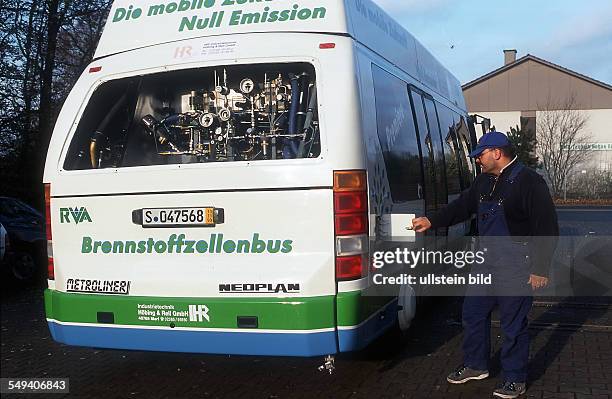 Germany, Marl: car with electric drive, Marl.