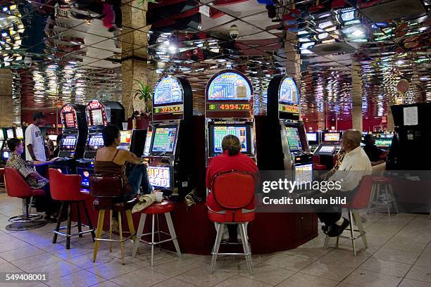 Netherlands Antills, Curacao, Willemstad. Gambling casino, also with online games. Holiday Beach Hotel