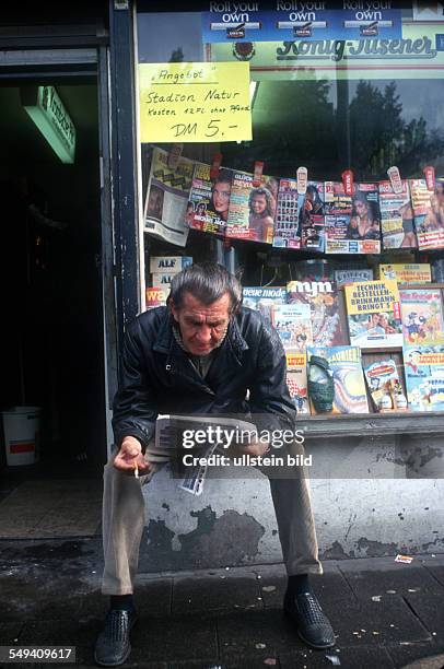 Germany: a kiosk in Gelsenkirchen.