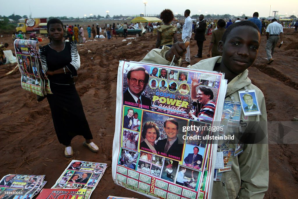 Nigeria: evangelical meeting with Reinhard Bonnke