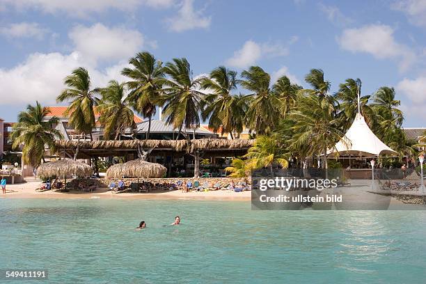 Netherlands Antills, Curacao, Willemstad, tourism, beach of the Avila Beach Hotel
