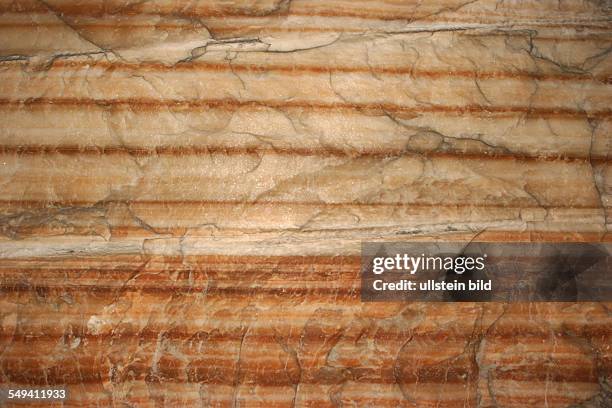 Germany, NRW, Rheinberg: Rock salt extraction in the salt mine Borth at the Lower Rhine.