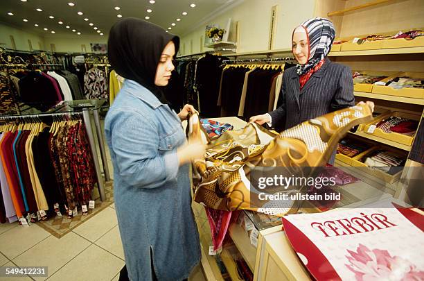 Turkey, Istanbul: TEKBIR, specialized in fashion for muslims