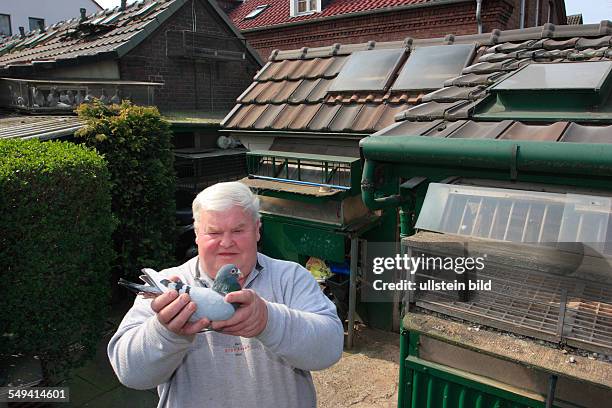 Germany, NRW, Oberhausen-Eisenheim: The estate Eisenheim is the oldest workers housing estate in the Ruhr area. 1991 the estate was classified as a...