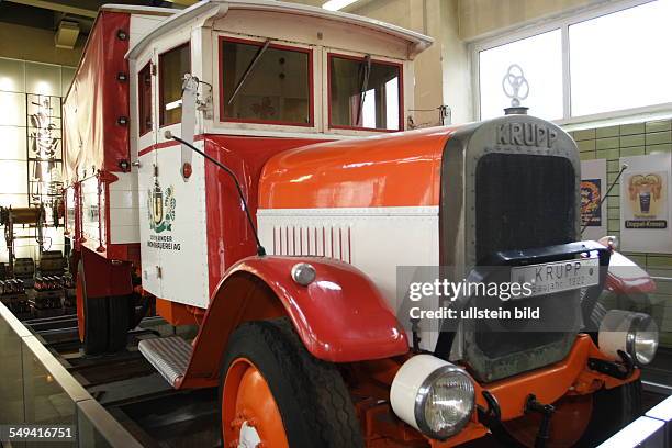 Germany, NRW, Dortmund: The new brewery museum at the former machine house of the Hansa brewery