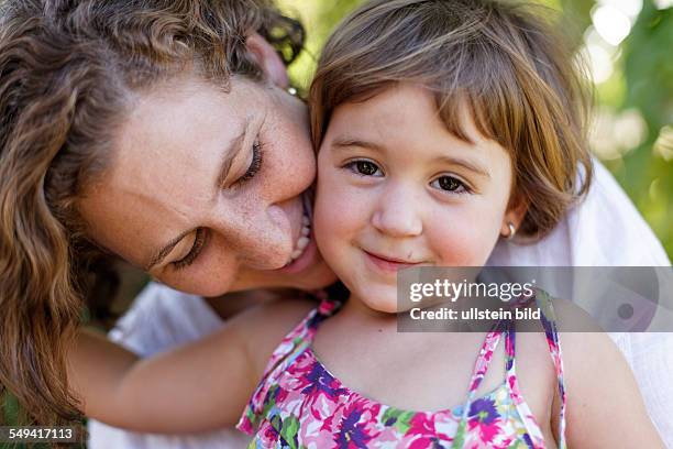 Mother with daughter