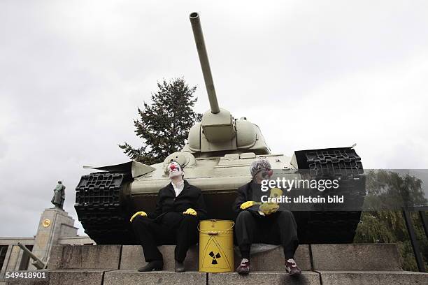 Germany, Berlin. Big demonstration against nuclear power