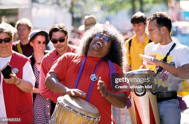 Germany, Essen: Ruhr Area.- 1. Carnival of Cultures in Essen.