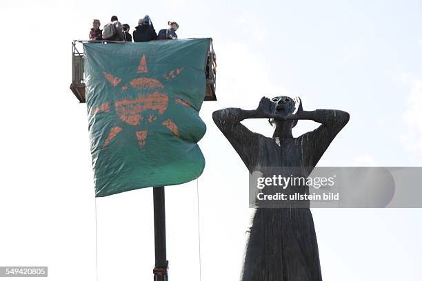 Germany, Berlin. Big demonstration against nuclear power