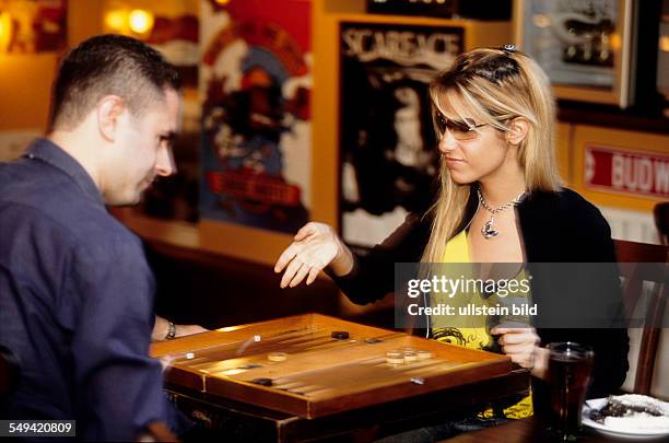 Turkey, Istanbul: Bagdad street, Eda, 20 years old, studying English language and literature, spends a lot of money for fashion and in discotheques,...