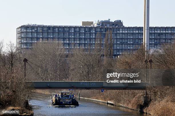 Deutschland, Berlin, Teltowkanal, Klinikum Benjamin Franklin