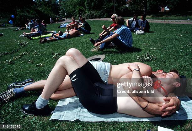 Germany, Dortmund, 1998: Christopher - Street - Day.