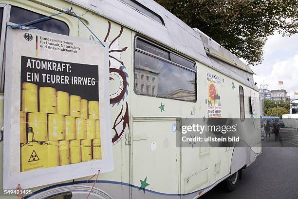 Germany, Berlin. Big demonstration against nuclear power