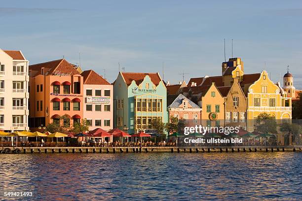 Netherlands Antills, Curacao, Willemstad, houses in the district Punda