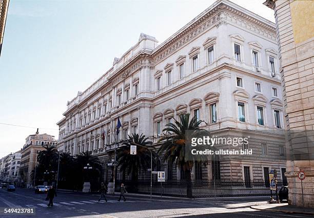 The Bank of Italy in Rome