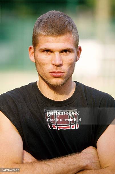 Germany: Free time.- Portrait of a young man.