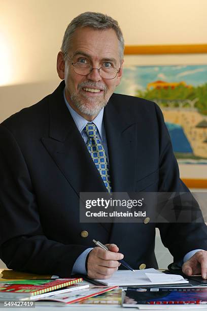 Germany, Bochum: ISI Marketing.- Portrait of the manager Peter Steinbach.