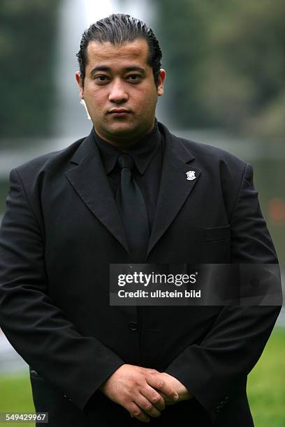 Germany, Portrait of a security man.