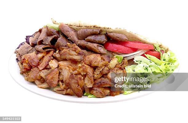 Doner with chicken and beef.