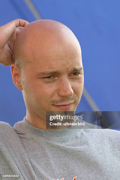 Germany: Free time.- Portrait of a young man.