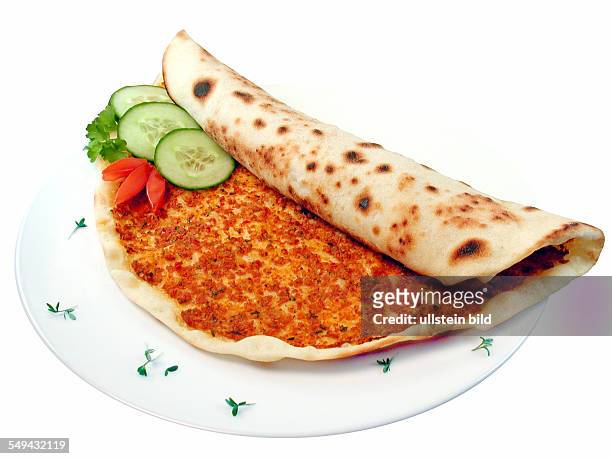 Germany: Food: turkish food, lahmacun