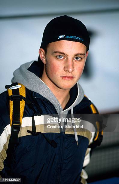 Germany: Free time.- Portrait of a young man.