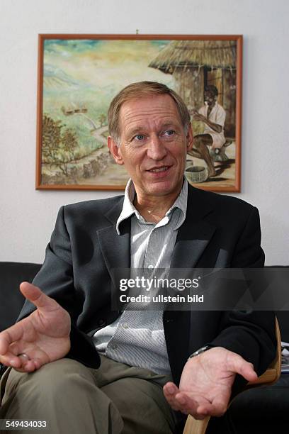 Germany, Gelsenkirchen, : Harald Lehmann, 54 years old, headmaster of the evangelical comprehensive school Gelsenkirchen-Bismarck.