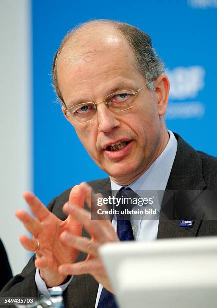 Annual press conference of BASF SE : Kurt BOCK , CEO