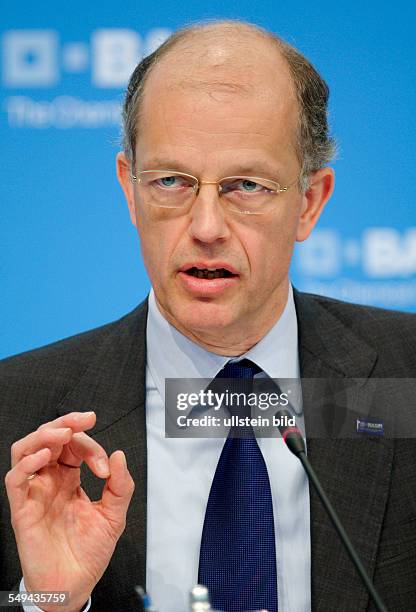 Annual press conference of BASF SE : Kurt BOCK , CEO