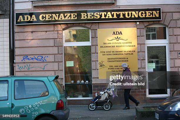 Germany, Berlin, ADA - company for islamic burials.