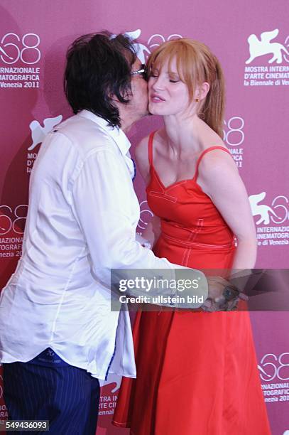 68th Venice Film Festival: Actors Al Pacino and Jessica Chastain