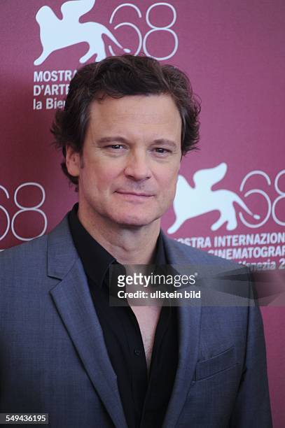 68th Venice Film Festival: Actor Colin Firth