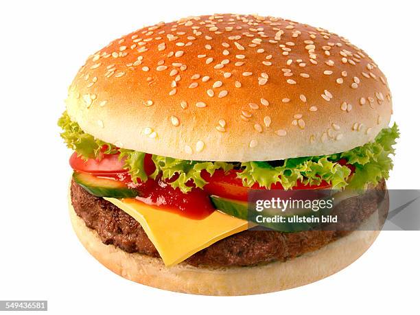 Germany: Food: burger, cheeseburger