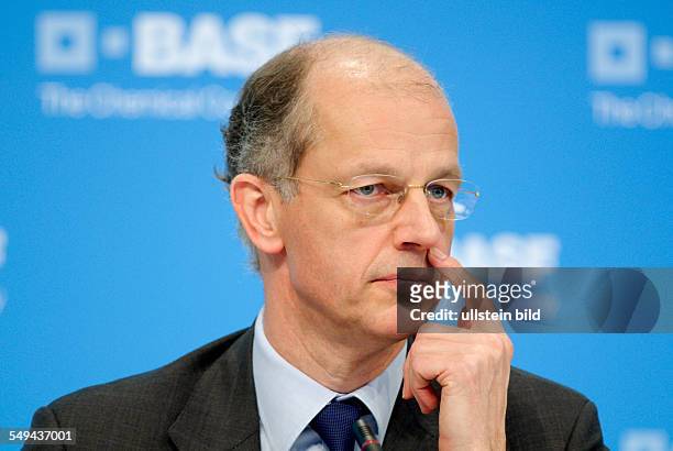 Annual press conference of BASF SE : Kurt BOCK , CEO