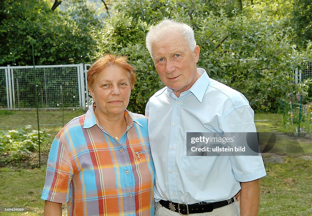Sigmund JÄHN mit Ehefrau Erika