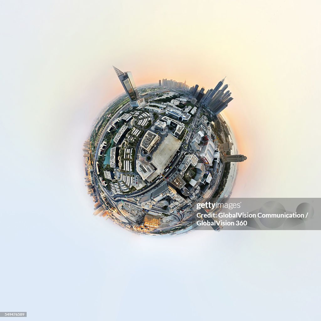 360° Aerial Dubai Media City