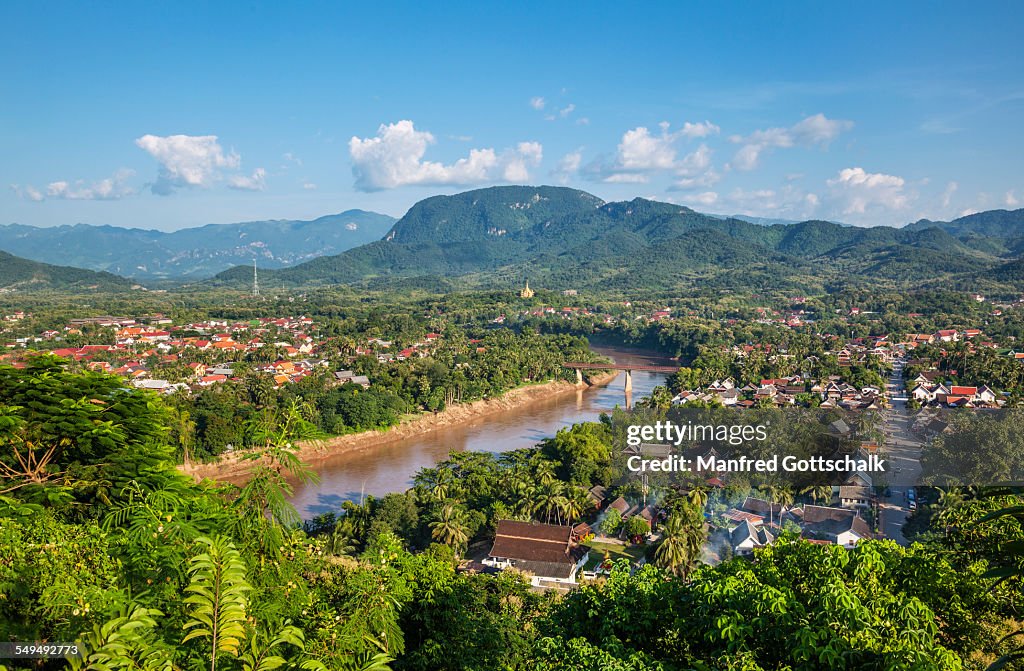 Luang Prabang and Nam Khan River