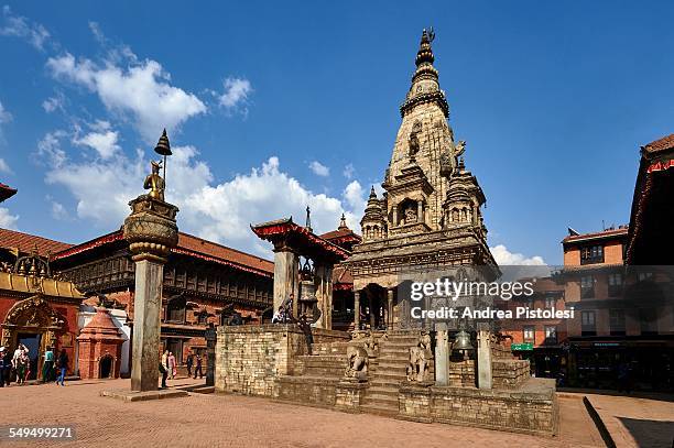 historic city of bhaktapur, nepal - patan-durbar-square stock pictures, royalty-free photos & images