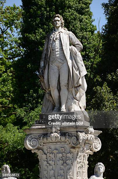 Goethe- Denkmal, Via di San Paolo del Brasile in der Villa Borghese