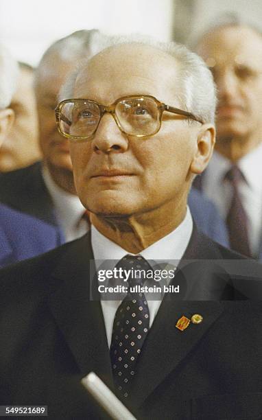 During his round tour at the trade fair in Leipzig