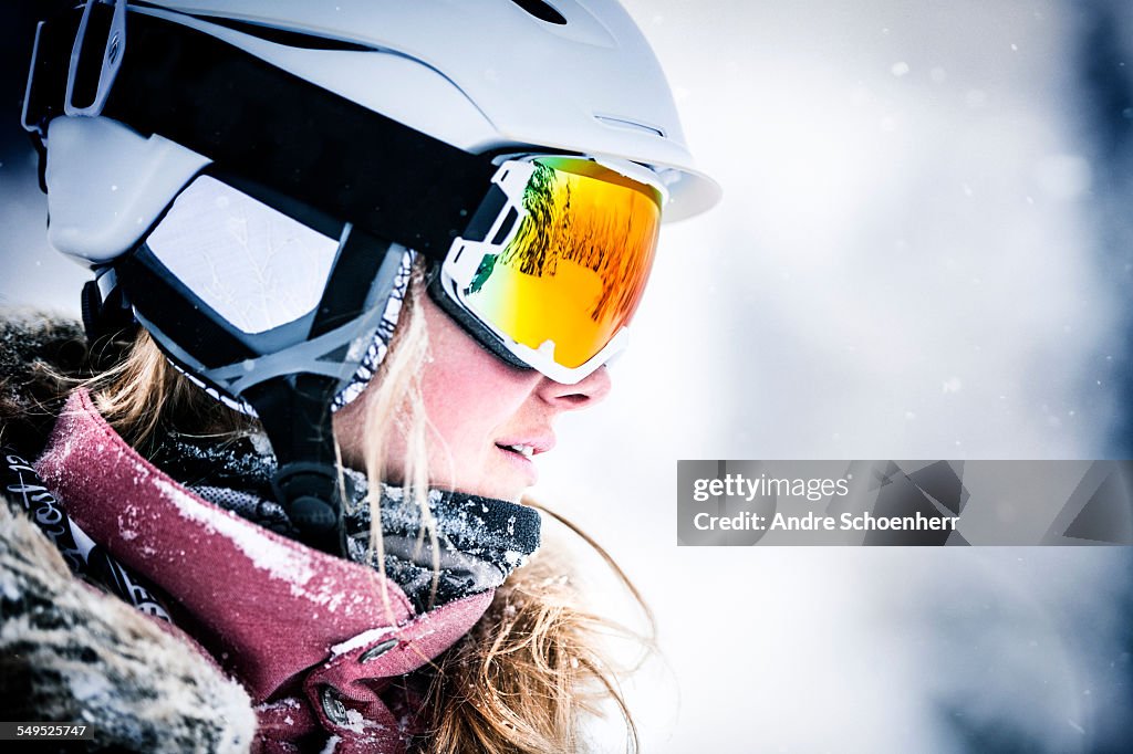 Skiing in the Austrian Alps